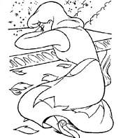 coloriage cendrillon en pleurs